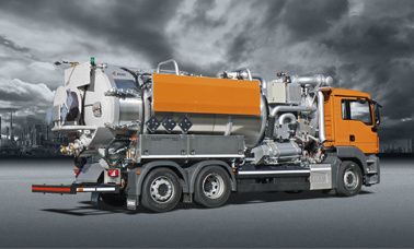 fabrikant vacuümwagens KOKS Group KOKS EcoVac Combi vacuümwagen spuitwagen